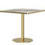 Table bistro tulipe 31,5 pouces Modern Square