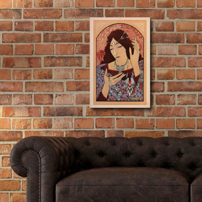 Epic Art «Lenoir» par Vintage Posters, verre acrylique «Lenoir» par Vintage Posters