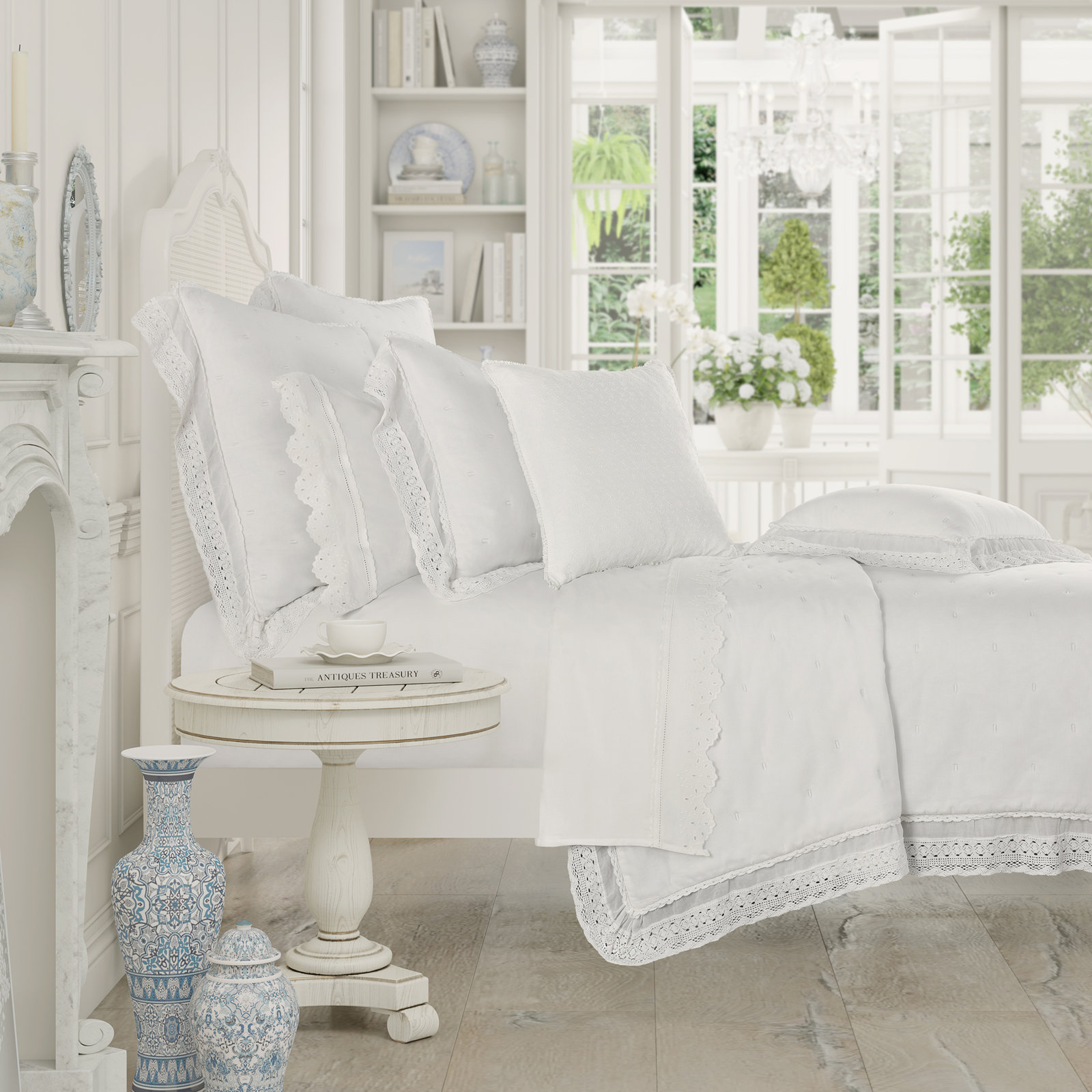 Sloane Cotton Quilt Set, King Quilt