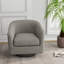 Bennett 73.1 Cm Wide Cotton Swivel Barrel Chair-1653877614
