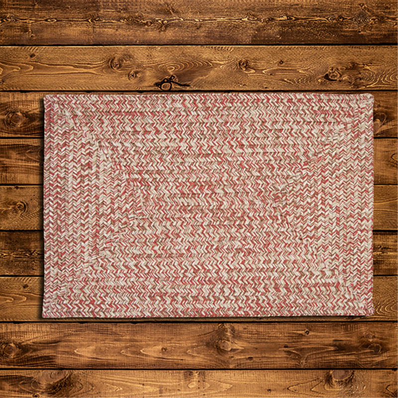 Tapis réversible d'intérieur / extérieur Tabb - rose, Rectangle 3 pi x 5 pi