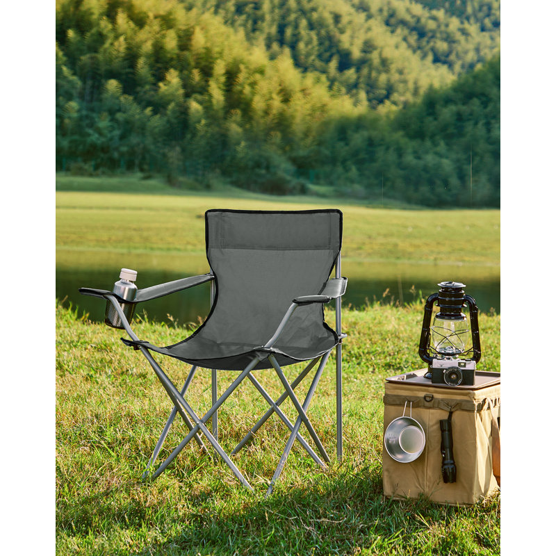 Canalp Folding Camping Chair, Grey