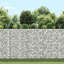 Lit surélevé en acier galvanisé Trapezium Gabion-1295722150