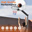 Jante solide à double ressort de basketball, rebord de basketball en acier de 18 po pour l'intérieur et l'extérieur