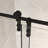 50-54" X 76" H Frameless Sliding  Shower Door, 5/16" (8Mm) Clear Tempered Glass, Stainless Steel Frame,Matte Black-122371629