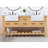 Pelaghia 72'' Double Bathroom Vanity with Marble Top-57367800