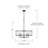 Madeline 5 - Light Dimmable Drum Chandelier-1575828232