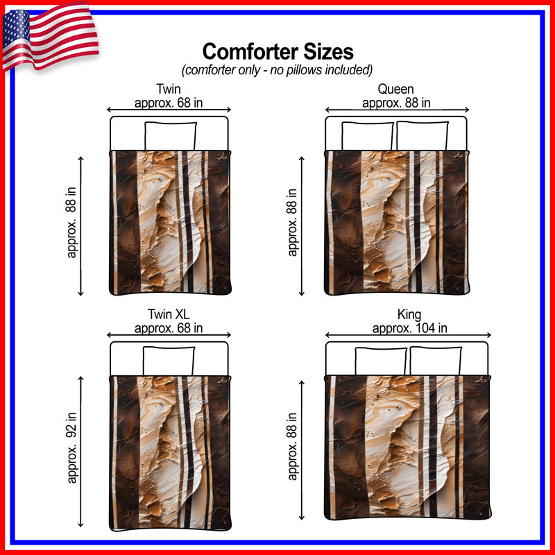 Textured Vertical Stripes Comforter, Queen
