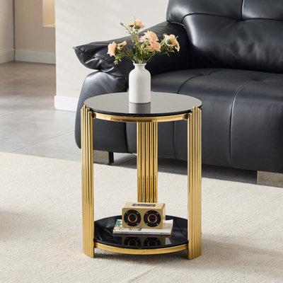 Table de bout moderne 16,9 pouces