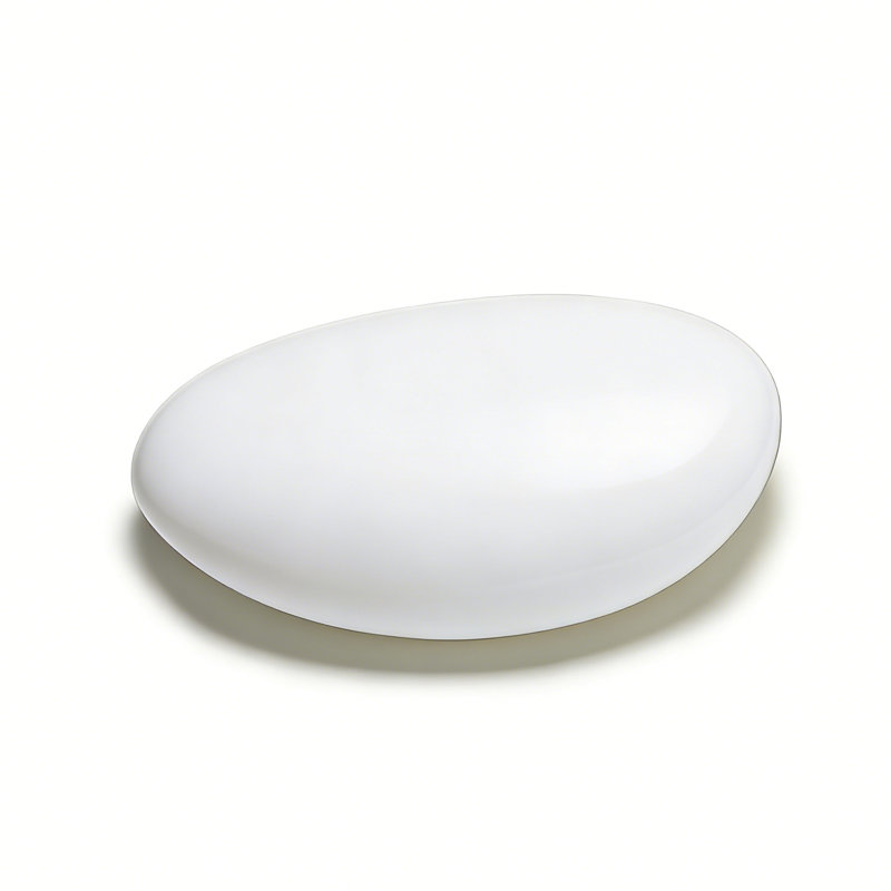 Luminaire d'extérieur pour jardin en forme de galet