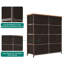Commode de rangement 8 tiroirs Ruthye