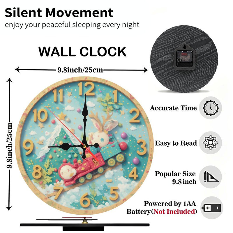 Horloge murale 9,84 "