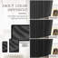 100% Polyester Blackout Pencil Pleat Room Darkening Curtains-119206170-119206175
