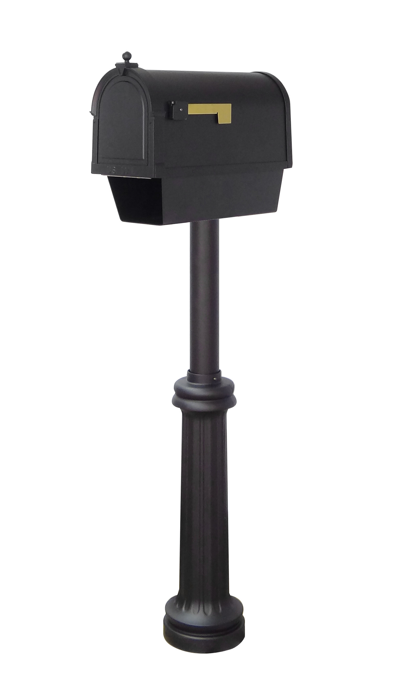 Post Box Matlock Special Lite Products Berkshire Curbside Locking Mailbox with Post ...