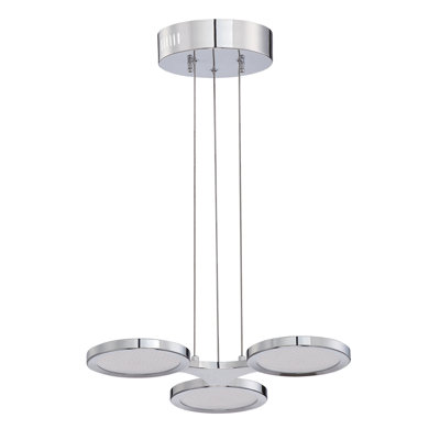 Lustre géométrique 3 lumières unique/relevé Rennes