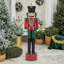 Casse-noisette classique en fer, décor de Noël, accessoire saisonnier traditionnel