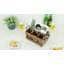 Wood Rectangle Flatware Caddy