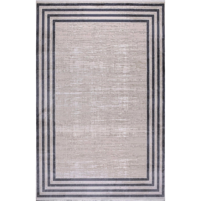 Naysa Solid Colour Area Rug, Rectangle 80 x 150cm
