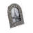 Picture Frame Metal Wood Glass Steel Contemporary Modern Arched Design Durable Stylish Versatile Freestanding Display-104623339