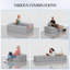 Fauteuil d'appoint rembourré et confortable avec canapé-lit confortable, fauteuil de lecture confortable, canapé-lit simple Beag Bean