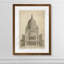 « st. paul cathedral » par paul cezanne-« photo », reproduction d’art encadrée-128095458-128095468