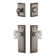 Fifth Avenue Long Plate Complete Entry Set with Single Cylinder Deadbolot and Chambord Crystal Knob