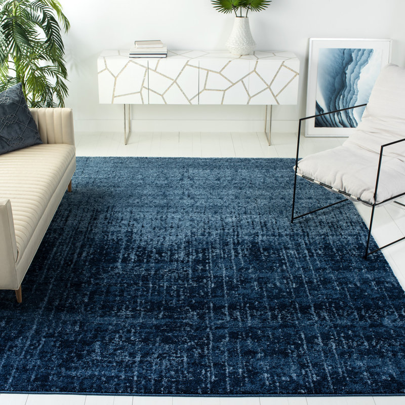 Tapis ombré rétro performance Socorro, Rectangle 8 pi x 10 pi