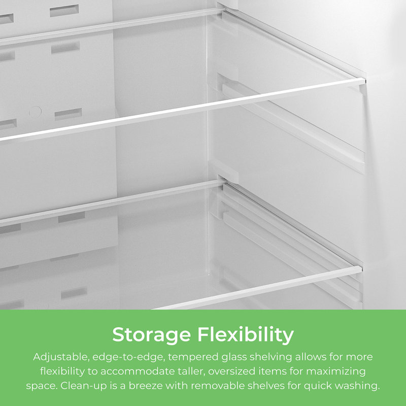 18.1 cu. ft. Top Freezer Refrigerator, Stainless Steel