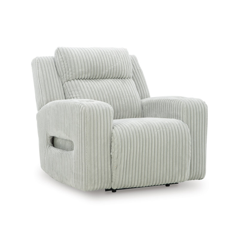 Odhren Power Recliner, White