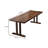 Simple Solid Wood Walnut Rectangle Desk-447996682