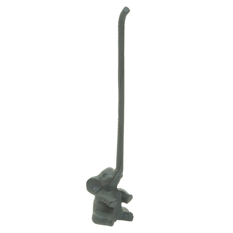 Eliann Free Standing Toilet Paper Holder, Gray