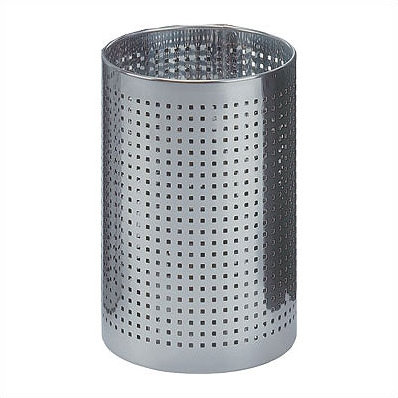 Fremantle Metal Freestanding Umbrella Stand, Aluminum Metallic, 19"