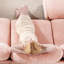 Élégant canapé modulaire rose avec chenille de haute qualité, coussin et mousse à densité modulaire à installation rapide, formes multiples combinées