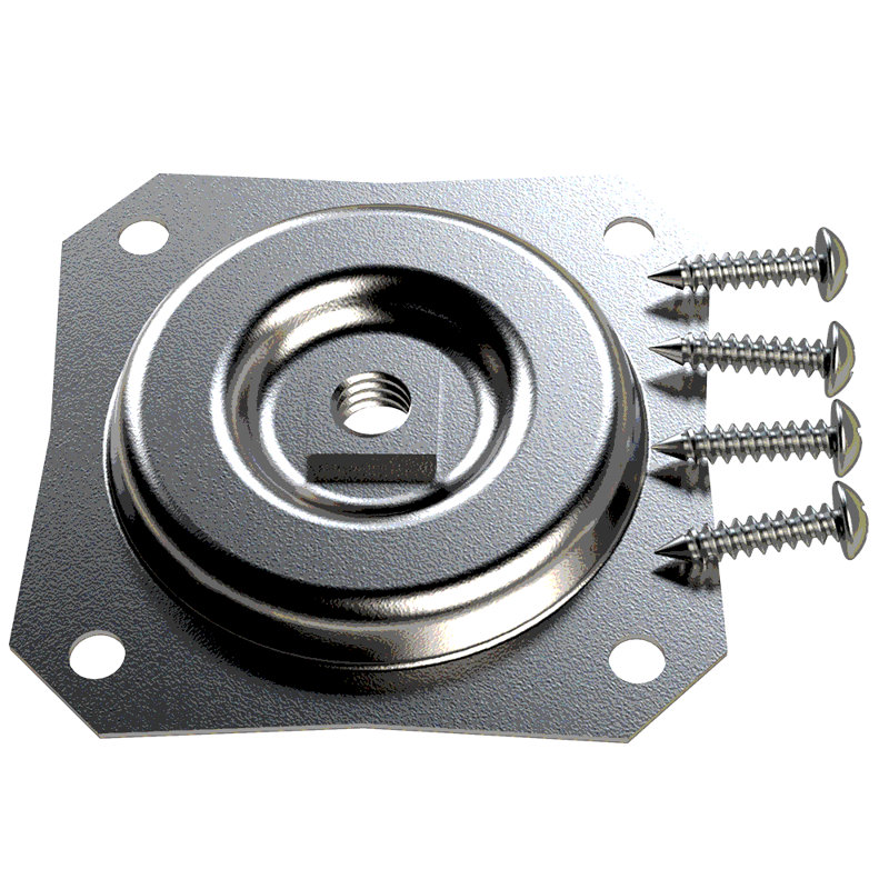 Straight Mounting Plate Hardware