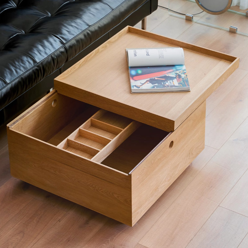 Table basse multifonctionnelle avec rangement