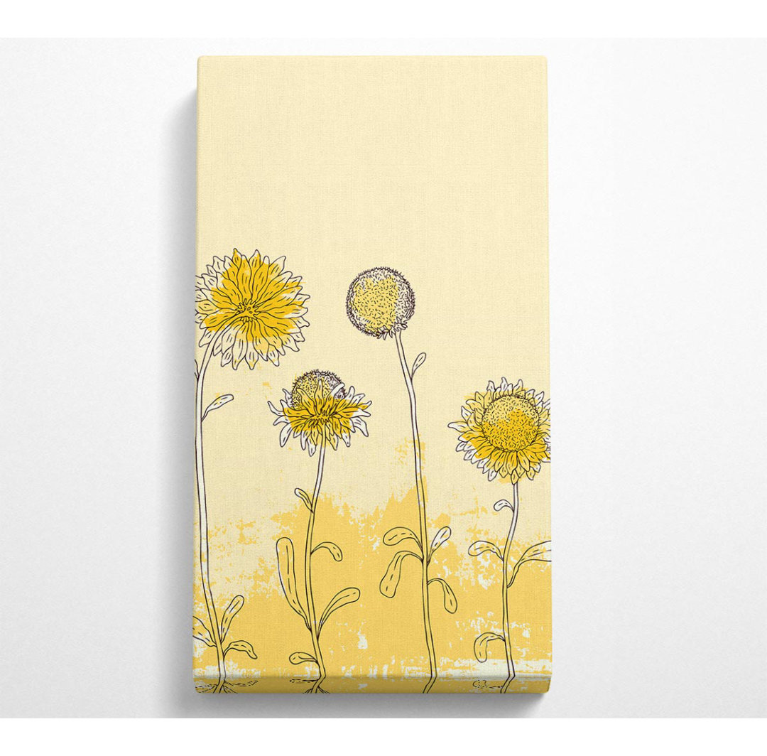 Espenson Sunflower Meadow - Leinwanddrucke auf Leinwand