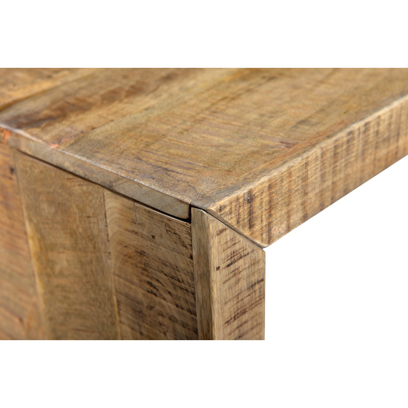 Banc en bois de mangue solide Luray