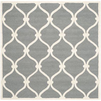 Cannen Hand Tufted Wool Geometric Rug