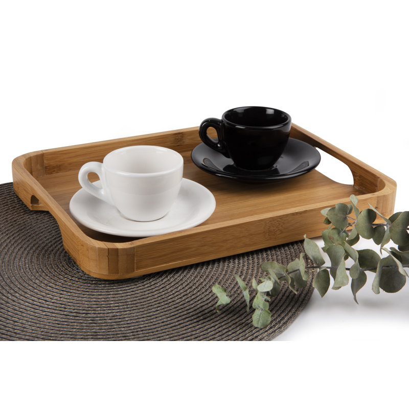 Eco Living Bamboo Tray, 2.8cm H x 23cm W x 30cm D