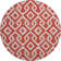 Premium Machine Washable Cerrito Red Rug