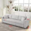 3 Modulaires en gris - confortables et polyvalents avec mousse acrylique en métal-961011357