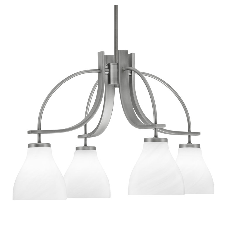 Lustre Cavella, H 16,75 po x l 25,75 po x P 25,75 po, 4, Graphite