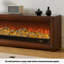 Armoire de télévision à flamme américaine de style américain