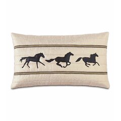 Horseshoe Lumbar Pillow – Stylish Equestrian