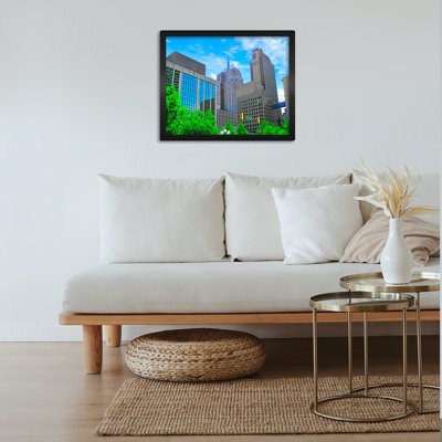 Oklahoma City Skyline - reproduction de photo sur toile