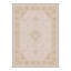 Tapis moderne géométrique ivoire/orange performant à poils courts, lavable et antidérapant-1544234036