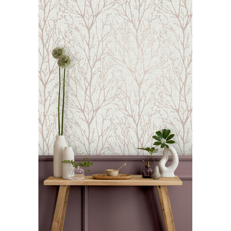 10m x 53cm Wallpaper Roll, Beige