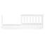 Toddler bed conversion rail