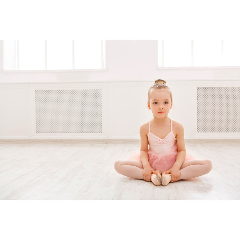 Little Ballerina by Prostock-Studio - Wrapped Canvas Rectangle Print, 30cm H x 46cm W x 3.8cm D