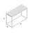 Galena 48'' Solid Wood Top Console Table